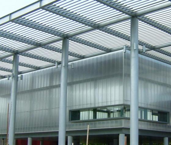 polycarbonate multiwall panel in extruded polycarbonate