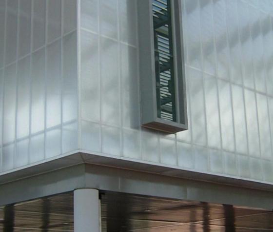 polycarbonate multiwall panel in extruded polycarbonate