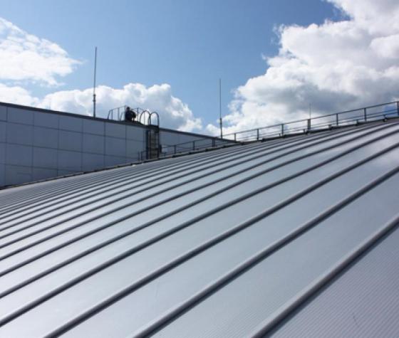 Train station roofing